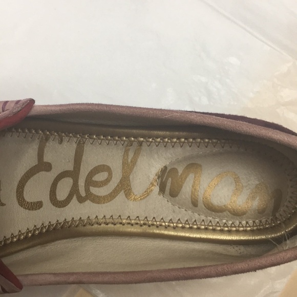 'Sam Edelman Talia' Horse Bit Loafer in red / rose - Picture 6 of 10